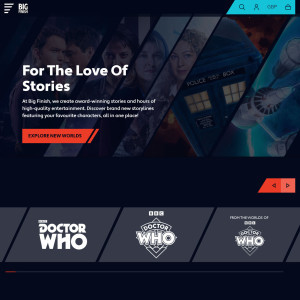 The new Big Finish website is coming!  