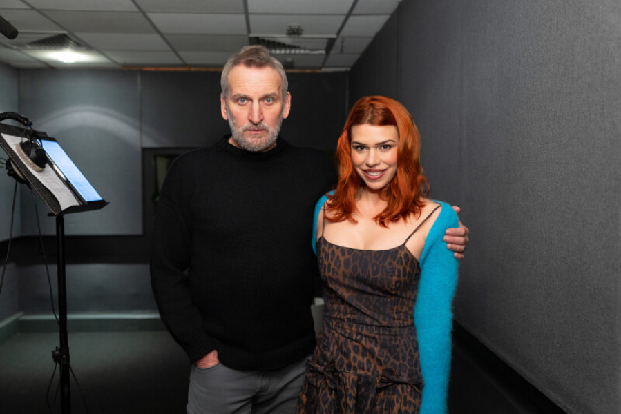 Christopher Eccleston and Billie Piper © Oliver Bowring