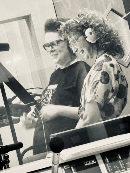 Lu Corfield and Bonnie Langford