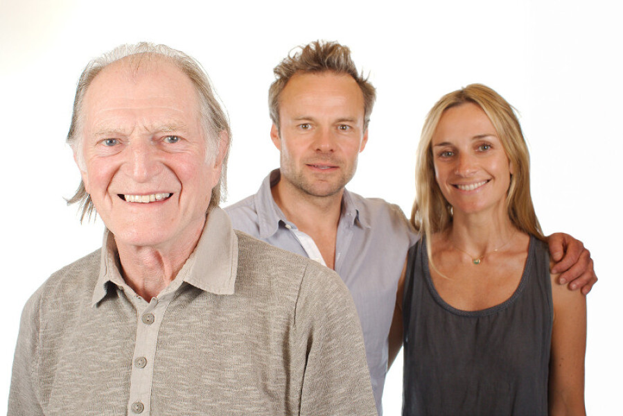 David Bradley, Jamie Glover, Jemma Powell (archive photo)