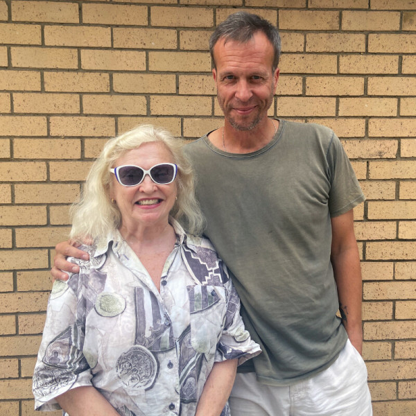 Sandra Dickinson and John Schwab