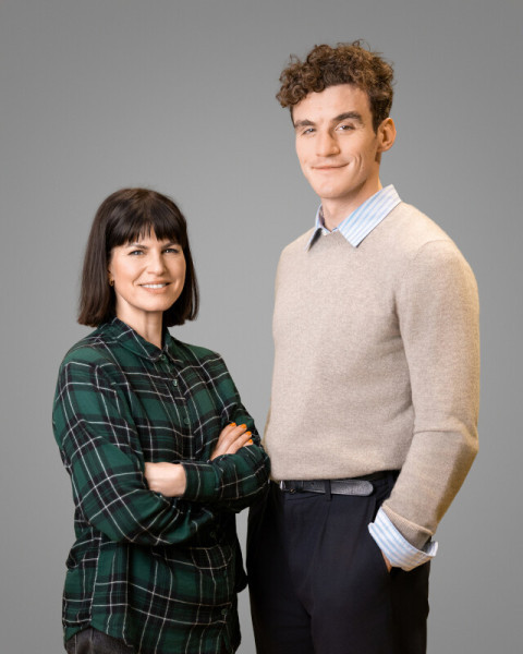 Jemima Rooper & Dónal Finn © Oliver Bowring