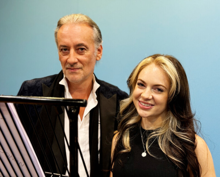 Stephen Noonan and Lauren Cornelius © Barnaby Edwards