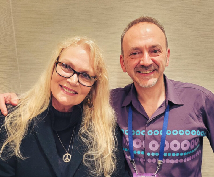 Daphne Ashbrook and Matt Fitton