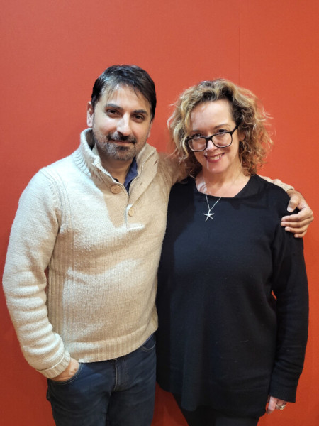 Akbar Kurtha and Kate Harbour